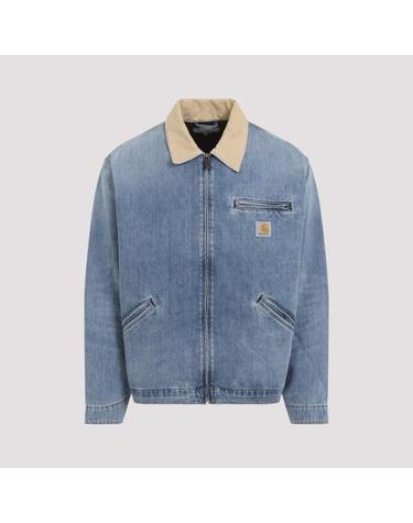 [해외직구] 26FW 칼하트 WIP OG 디트로이트 자켓 I0365932XNUR03 BLUE DUSTY H BROWN