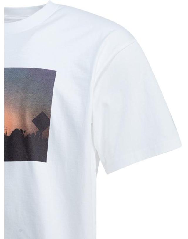 칼하트 윕 [해외직구] 26SS 칼하트 WIP 숏슬리브 웜 뷰 티셔츠 I03624602XX WHITE 착용컷