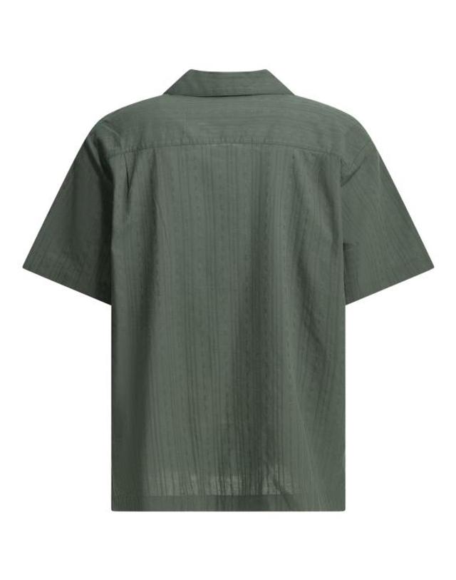 칼하트 윕 [해외직구] 26SS 칼하트 WIP 숏슬리브 가레스 셔츠 I0362063GD XX Green 착용컷