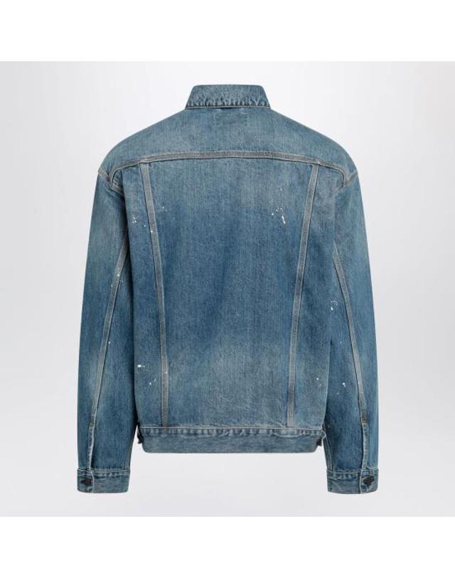 칼하트 윕 [해외직구] 26FW 칼하트 WIP 데님 자켓 I033352DE O1EJ BLUE 착용컷