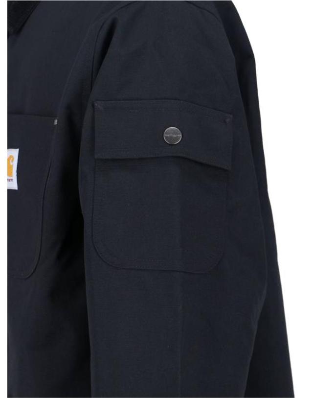 칼하트 윕 [해외직구] 26SS 칼하트 WIP 자켓 I03694400EXX Black 착용컷
