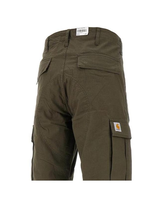 칼하트 윕 [해외직구] 26FW 칼하트 WIP 콜룸비아 립스탑 레귤러 카고 팬츠 I032467 Green 착용컷