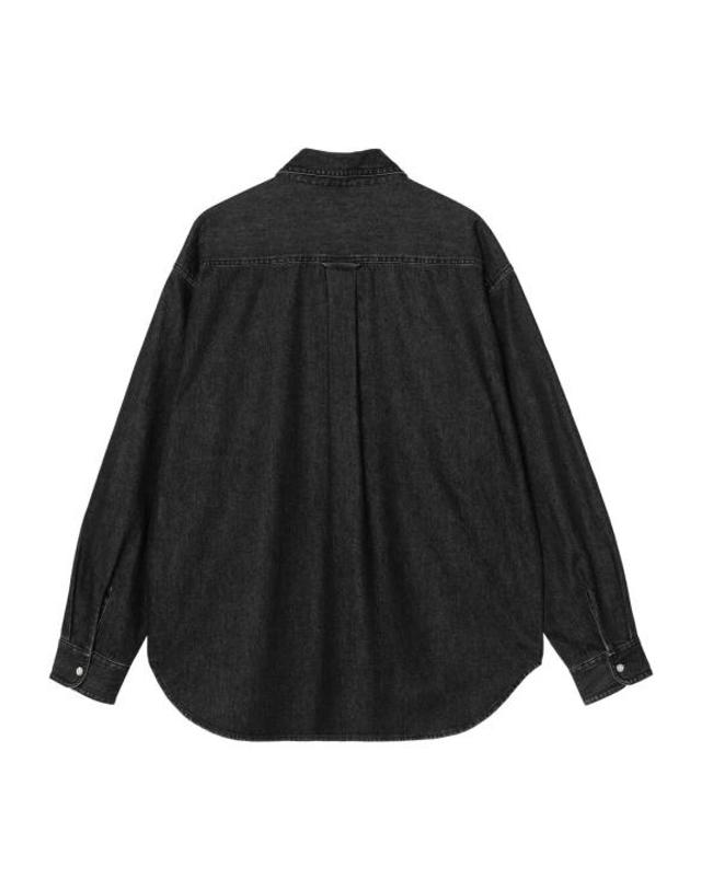 칼하트 윕 [해외직구] 26FW 칼하트 WIP 루카스 셔츠 I034525 8906 BLACK 착용컷
