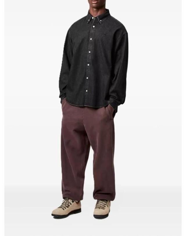 칼하트 윕 [해외직구] 26FW 칼하트 WIP 루카스 셔츠 I034525 8906 BLACK 착용컷
