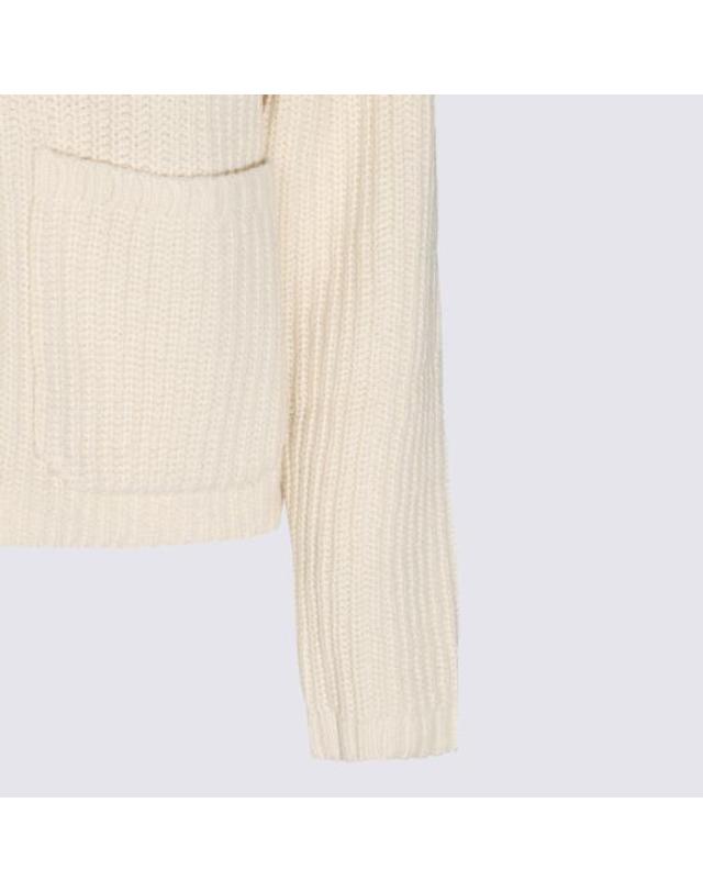 칼하트 윕 [해외직구] 26FW 칼하트 WIP 로고 패치 골지 가디건 I035379 05XX NATURAL 착용컷