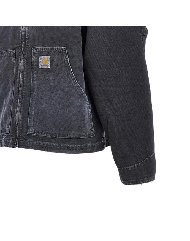 칼하트 윕 [해외직구] 26FW 칼하트 WIP 봄버 자켓 I036867 Black 착용컷