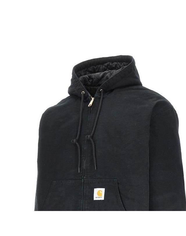칼하트 윕 [해외직구] 26FW 칼하트 WIP 자켓 I037584 Black 착용컷