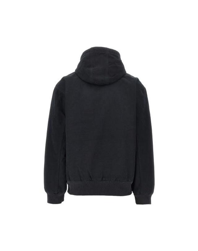 칼하트 윕 [해외직구] 26FW 칼하트 WIP 자켓 I037584 Black 착용컷