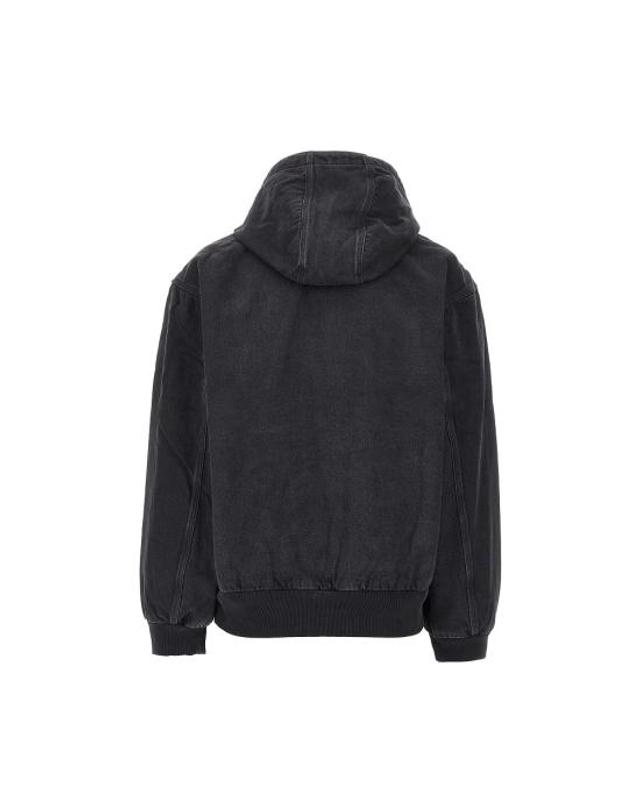 칼하트 윕 [해외직구] 26FW 칼하트 WIP 자켓 I037581 Black 착용컷