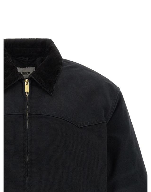 칼하트 윕 [해외직구] 26FW 칼하트 WIP OG 산타 페 자켓 I03705600E4O Black 착용컷