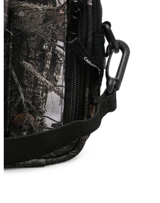 칼하트 윕 [해외직구] 26FW 칼하트 WIP 에센셜스 백 I031470 3X5XX CAMO FEATHER TREE BLACK 착용컷