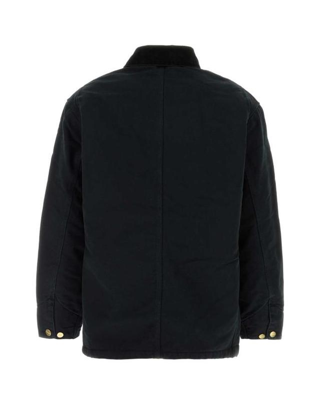 칼하트 윕 [해외직구] 26FW 칼하트 WIP OG 초어 코트 I035613 00E4O BLACK 착용컷
