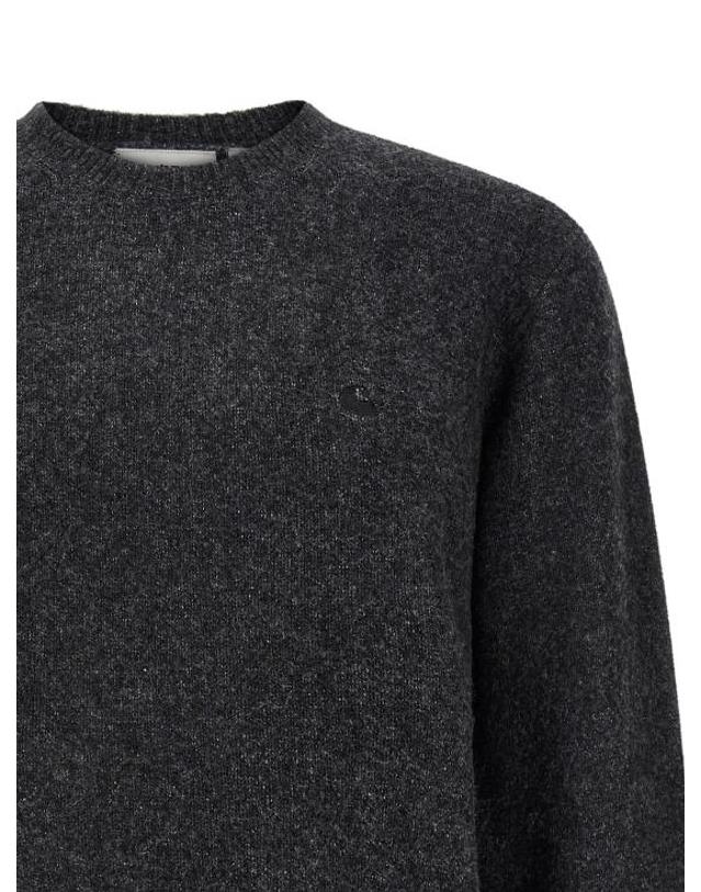칼하트 윕 [해외직구] 26FW 칼하트 WIP 스웨터 I0353943Z8XX Gray 착용컷