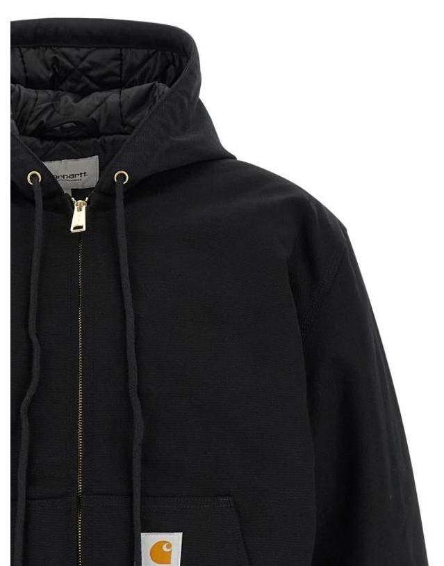 칼하트 윕 [해외직구] 26FW 칼하트 WIP 자켓 I0375878901 Black 착용컷