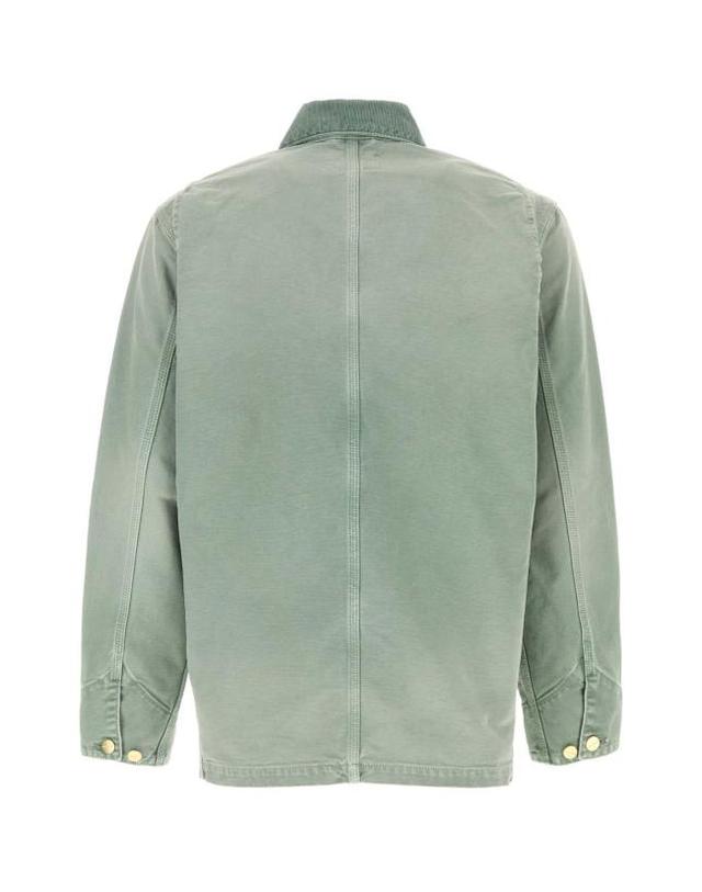 칼하트 윕 [해외직구] 26FW 칼하트 WIP 자켓 I035281 3TJ17 GREEN 착용컷