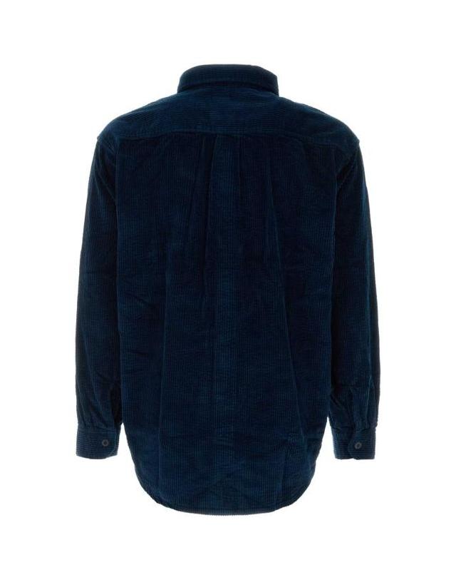 칼하트 윕 [해외직구] 26FW 칼하트 WIP 셔츠 I037059 1C02 NAVY 착용컷