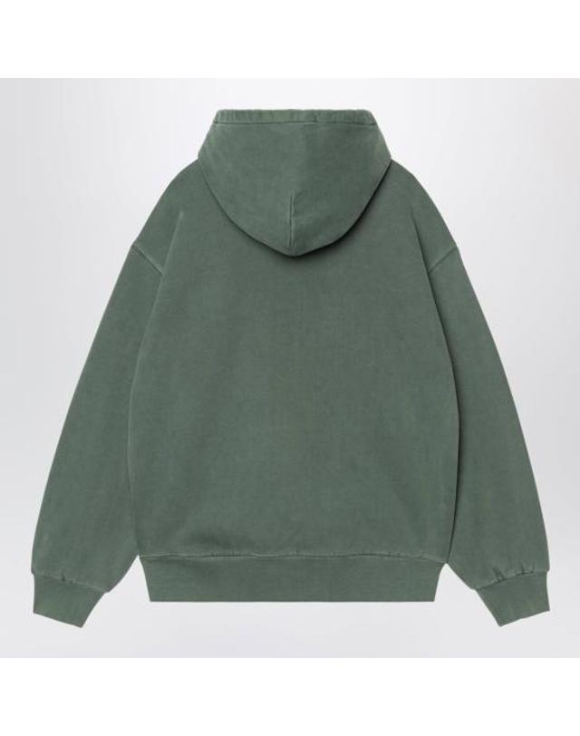 칼하트 윕 [해외직구] 26FW 칼하트 WIP 비스타 후드 티셔츠 I029523CO Green 착용컷