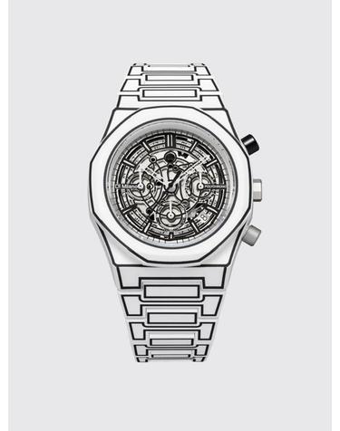[해외직구] 26SS D1밀라노 손목시계 D1PHBJ13 WHITE SKETCH