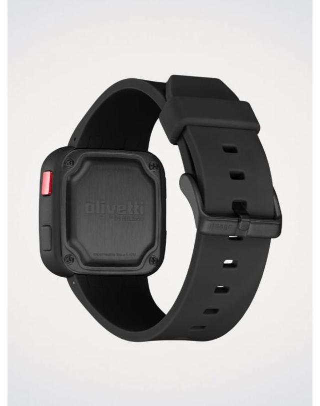 디원 밀라노 [해외직구] 25SS D1밀라노 손목시계 OLOLRJ01 XNERO Black 착용컷