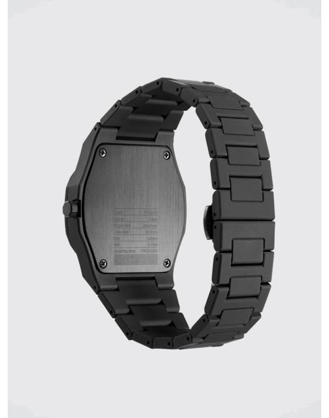디원 밀라노 [해외직구] 26SS D1밀라노 손목시계 D1PCBJCR POLY CARBONIUM Black 착용컷
