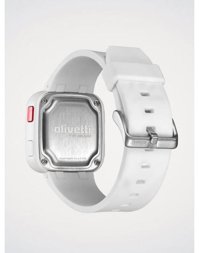 디원 밀라노 [해외직구] 25SS D1밀라노 손목시계 OLOLRJ06 YBIANCO White 착용컷