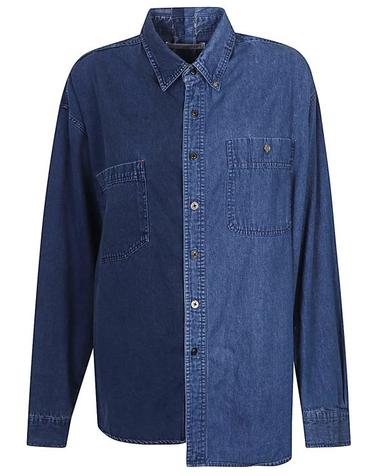 [해외직구] 25SS 이엘브이 데님 셔츠 2002203 DARKBLUE NAVY