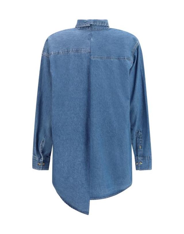 이엘브이데님 [해외직구] 26SS 이엘브이 데님 셔츠 200220303 MIDBLUE LIGHT BLUE 착용컷