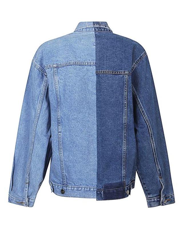 이엘브이데님 [해외직구] 이엘브이 데님 자켓 3001201MID LIGHTBLUE P25 착용컷