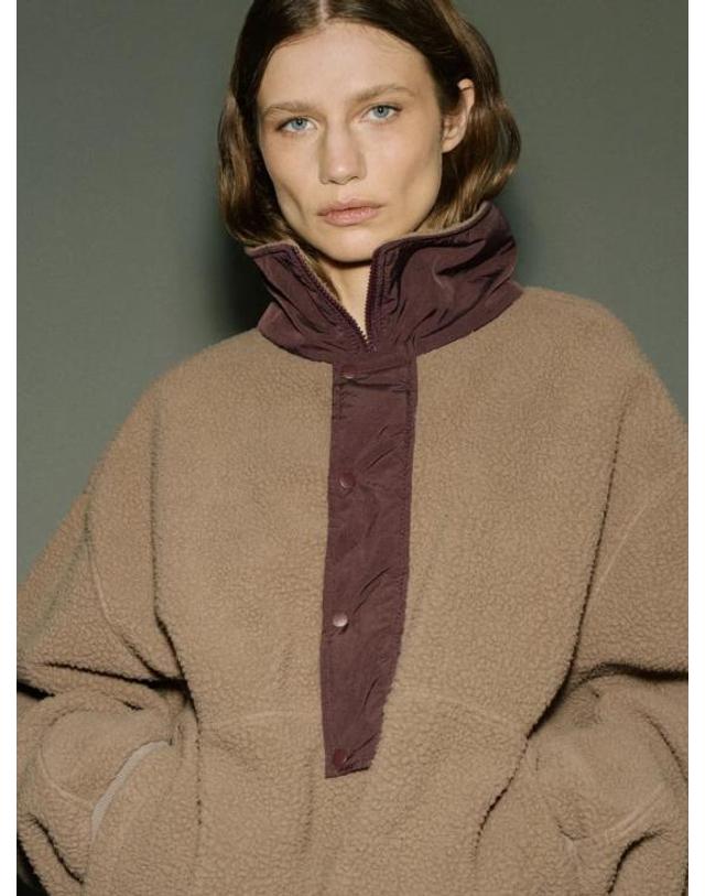 앤타이어 스튜디오 [해외직구] 26FW 엔타이어 스튜디오 터틀넥 ESFW26ST02016BROWN MARRONE 착용컷