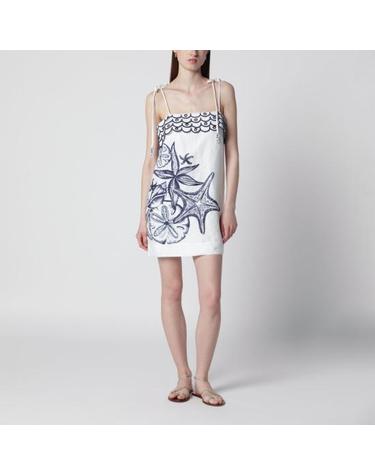 [해외직구] 26FW 팜 리오 숏 원피스 355368CO 25201 WHITE