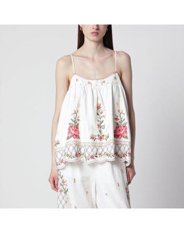 [해외직구] 26FW 팜 리오 민소매 티셔츠 355785CO L0025 WHITE
