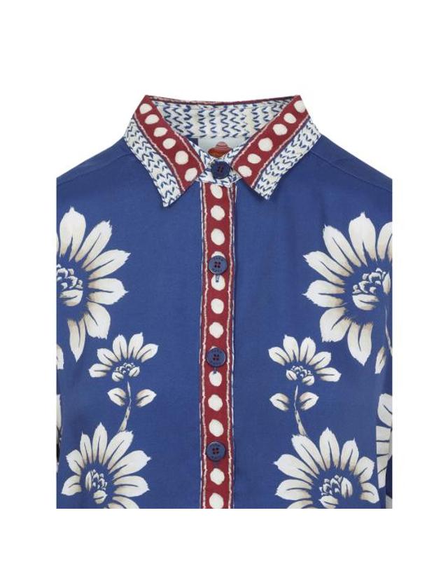 팜리오 [해외직구] 26SS 팜 리오 셔츠 344132 26067 BLUE NEUTRALS 착용컷