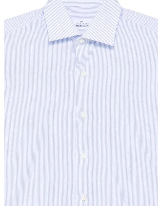 게라디니 [해외직구] 26SS 알레산드로 게라르디 긴팔 셔츠 BP1 2G 7T W015 609 LIGHT BLUE 착용컷