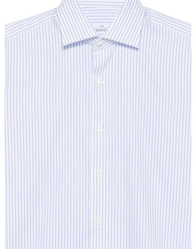 게라디니 [해외직구] 26SS 알레산드로 게라르디 긴팔 셔츠 BP1 2G 7T W016 612 LIGHT BLUE 착용컷