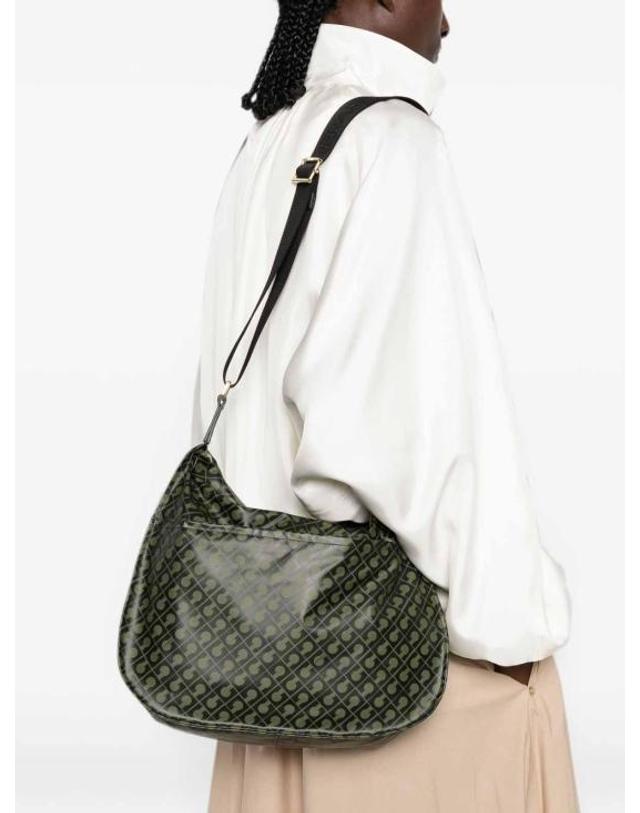 게라디니 [해외직구] 26FW 게라르디니 숄더백 GH0260CROSSBODYSATCHELFOREST GREEN 착용컷