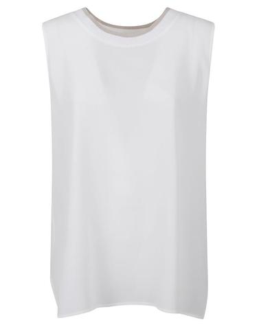 [해외직구] 25SS Her 민소매 티셔츠 CIMABUE 001 White