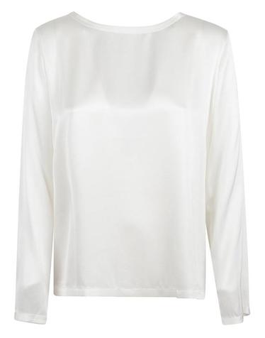 [해외직구] 25FW Her 블라우스 ALBA LUCIDA M L C001 White