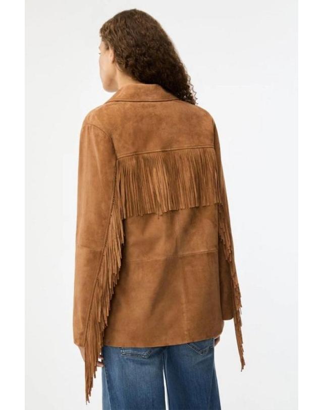 이블루스 [해외직구] 26SS 이블르스 자켓 2009913197904 Brown 착용컷