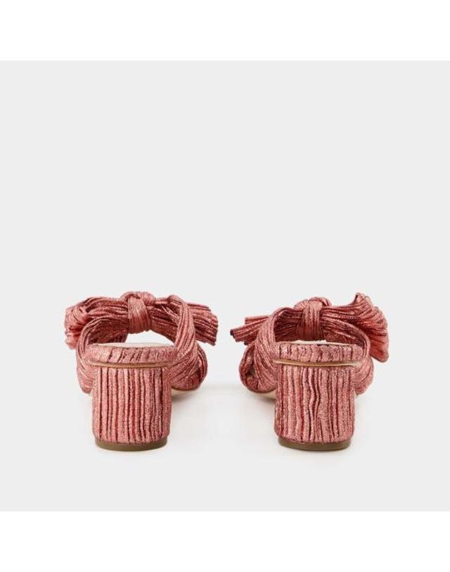 로플러 랜달 [해외직구] 23SS 로플러랜달 뮬 슬리퍼 EMILIAPLAMETRO PINK 착용컷