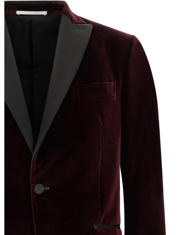 빨질레리 [해외직구] 26FW 팔질레리 수트 자켓 PA338774BM BURGUNDY 착용컷