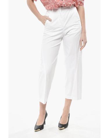 [해외직구] 큐엘투 스트레이트 팬츠 SANDRA D8814 White