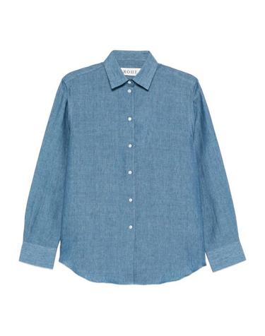 [해외직구] 26SS 로에 셔츠 41819069420 BLUE