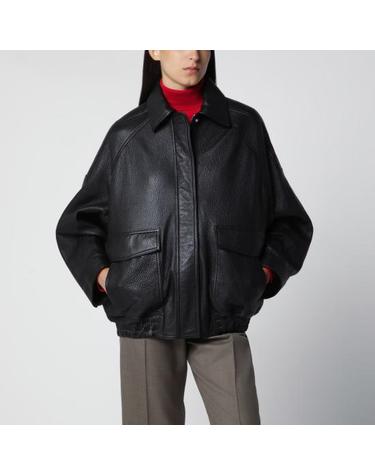 [해외직구] 26FW 로에 가죽 자켓 820 11 247LE Black
