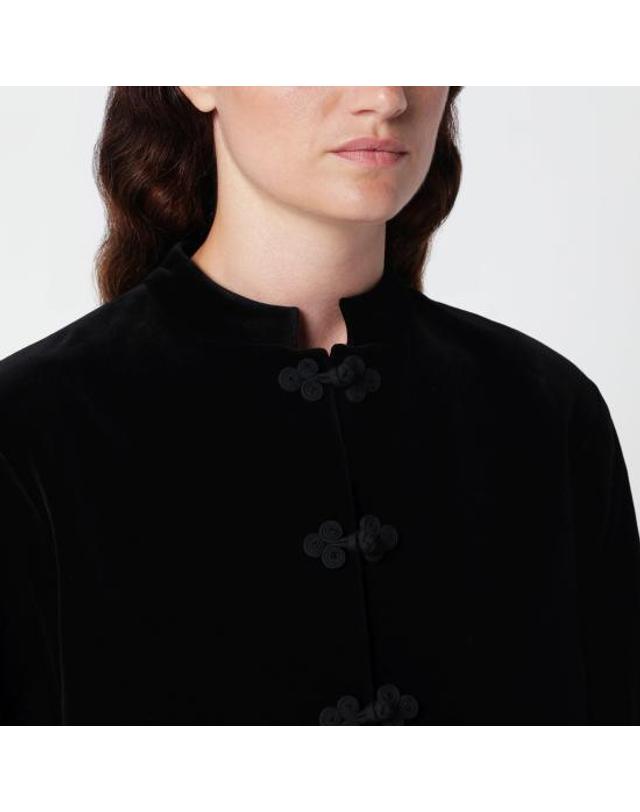 로헤 [해외직구] 26FW 로에 자켓 421 11 010VEL Black 착용컷