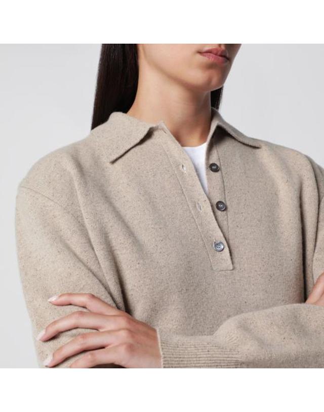 로헤 [해외직구] 26FW 로에 스웨터 81923302WO 060 BEIGE 착용컷