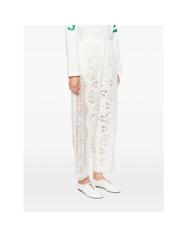 씨 [해외직구] 26FW 세아 스트레이트 팬츠 PF26 030 WHITE WHITE GREEN 착용컷