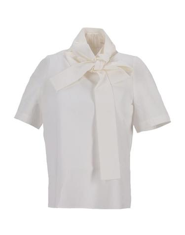 [해외직구] 25FW 슈슈 통 블라우스 MWDETO03STC011 WH100 WHITE