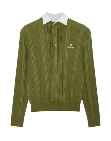 [해외직구] 26SS 슈슈 통 스웨터 FSDFTO19FLA236GN100 Green