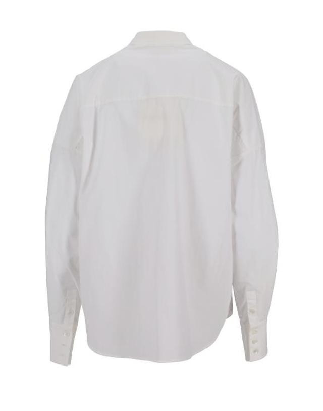 슈슈통 [해외직구] 25FW 슈슈 통 셔츠 MWDETO15CO006 WH100 WHITE 착용컷