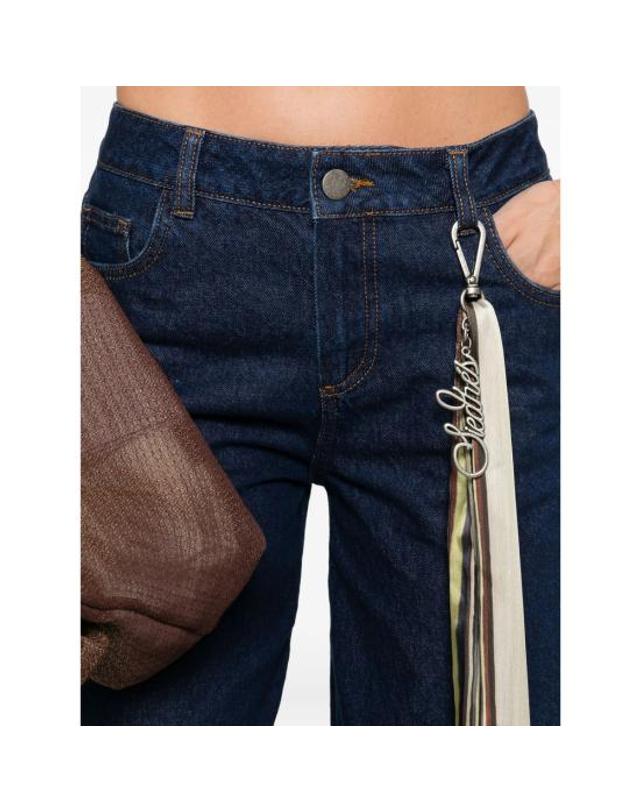 사이드레스 [해외직구] 25FW 시에드레스 데님 팬츠 WPF25BT24 ODETTE NAVY BLUE 착용컷